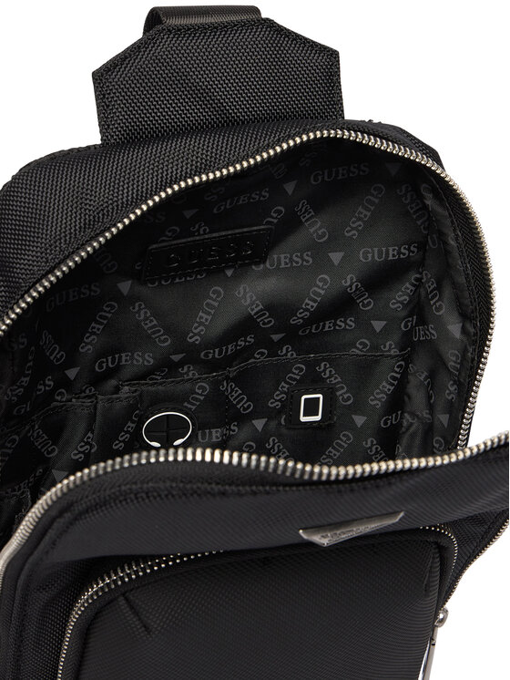 Guess Плоска сумка Guess HMBEHN P5426 Чорний