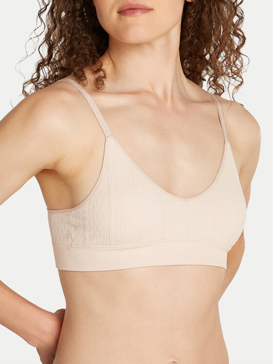 Tommy Hilfiger Tommy Hilfiger Top nedrček UW0UW05501 Bež