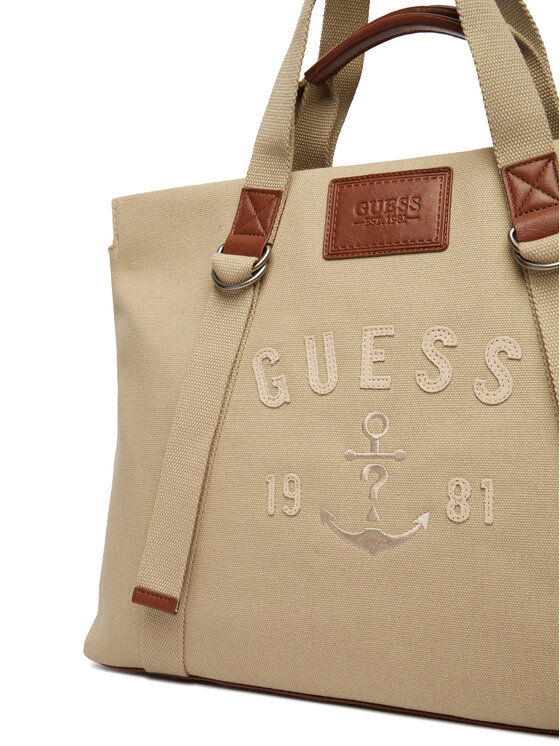 Guess Дорожня сумка Guess HMOSCM P6246 Світло-бежевий