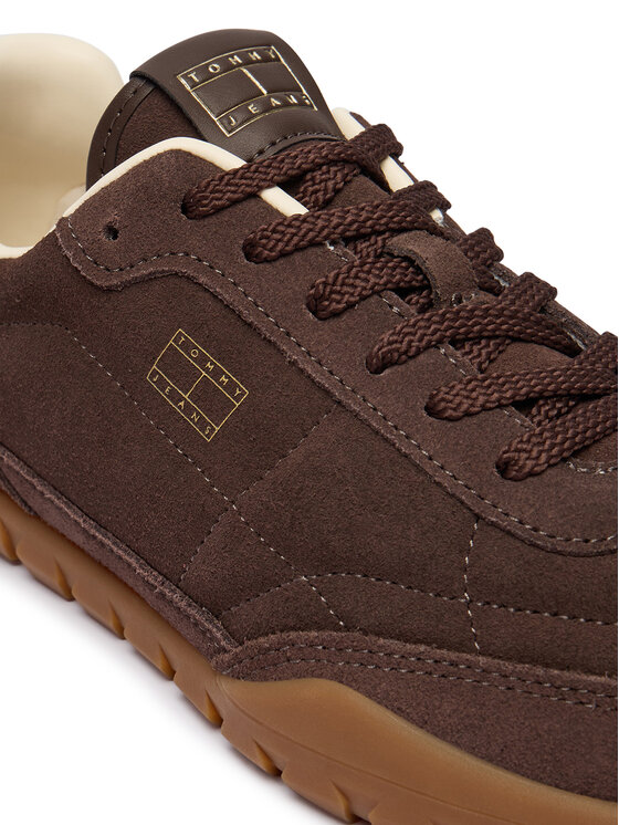 Tommy Jeans Sneakers Tommy Jeans Tommy Jeans Low Suede Runner EM0EM01800 Marrone