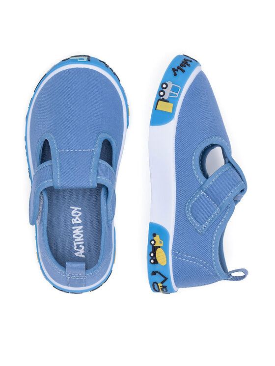 Action Boy Papuče Action Boy CF2500-3(CH) Modrá