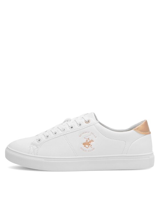 Beverly Hills Polo Club Сникърси Beverly Hills Polo Club W-VSS24013 Бял