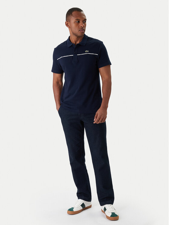 Lacoste Lacoste Поло PH9863 Cиній Regular Fit