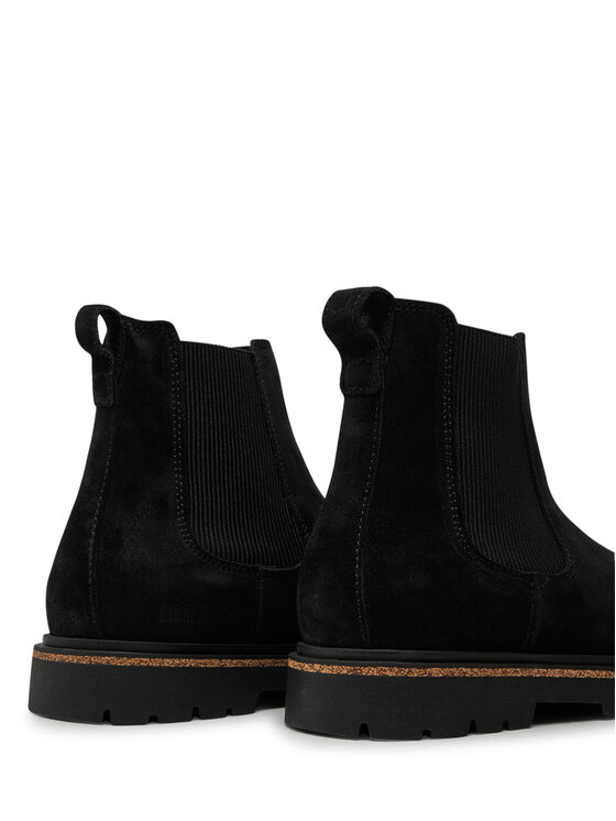 Birkenstock Členková obuv s elastickým prvkom Birkenstock Highwood Slip On Mid W Leve 1028211 Čierna