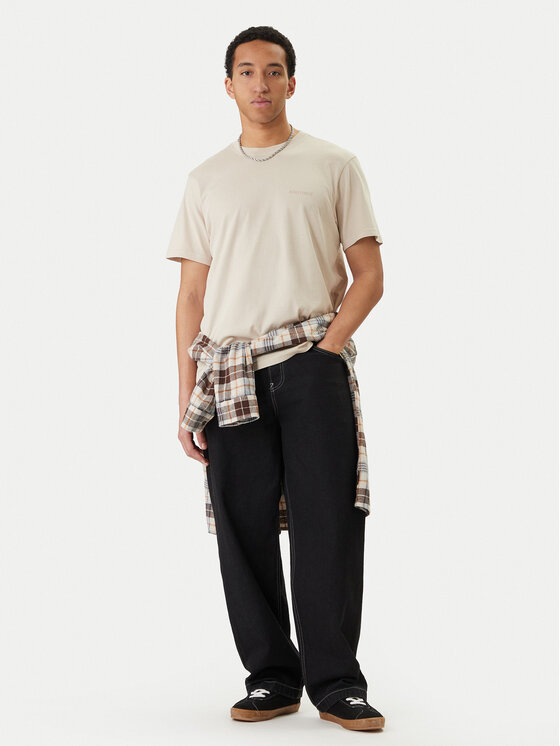 Element Element Camiseta Lowcase Pigment ELYKT00177 Beis Regular Fit