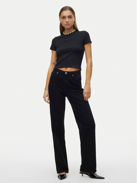 Vero Moda Vero Moda Camiseta Chloe 10306894 Negro Tight Fit