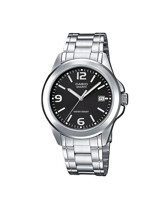 Casio Ρολόι Casio MTP-1259D-1A Ασημί