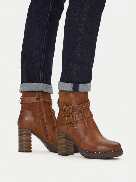 Beverly Hills Polo Club Īsie zābaki Beverly Hills Polo Club EO-WS6632-01 Brūns