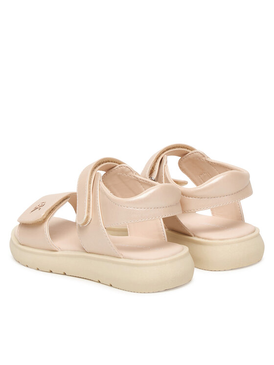 Calvin Klein Basutės Calvin Klein Velcro Sandal V1A2-83241-1372 S Rožinė