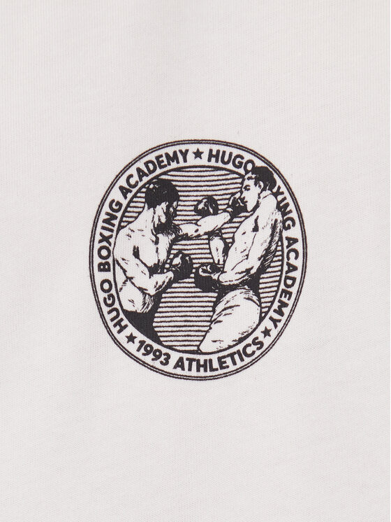 HUGO HUGO Camiseta Dwresto 50542366 Blanco Regular Fit