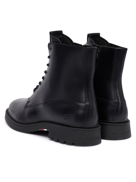 Tommy Hilfiger Kozaki Tommy Hilfiger Comfort Lwt FM0FM05593 Czarny