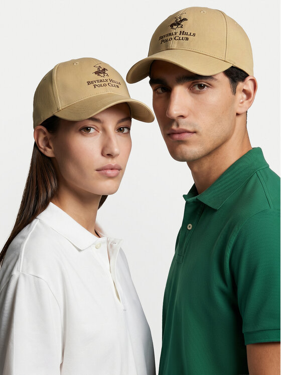 Beverly Hills Polo Club Бейсболка Beverly Hills Polo Club CWBEO-BHPC-U3-002-SS26 Бежевий