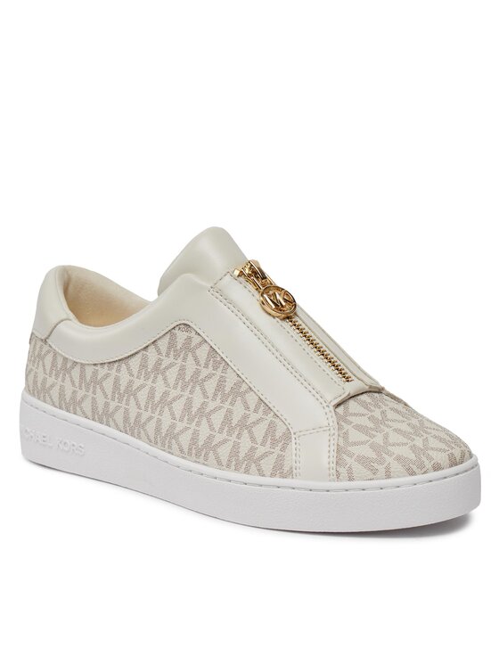 MICHAEL Michael Kors Снікерcи MICHAEL Michael Kors Keaton Zip Slip On 43R4KTFP2B Écru
