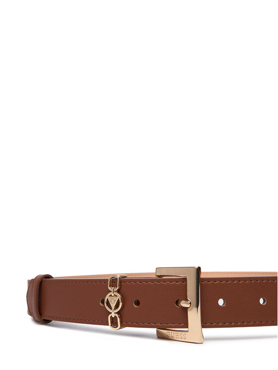 Guess Dámský pásek Guess BW9293 P5430 Hnědá