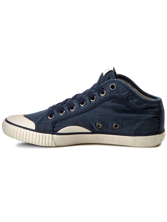Pepe Jeans Modne superge Pepe Jeans Idustry Studio PMS30335 Mornarsko modra