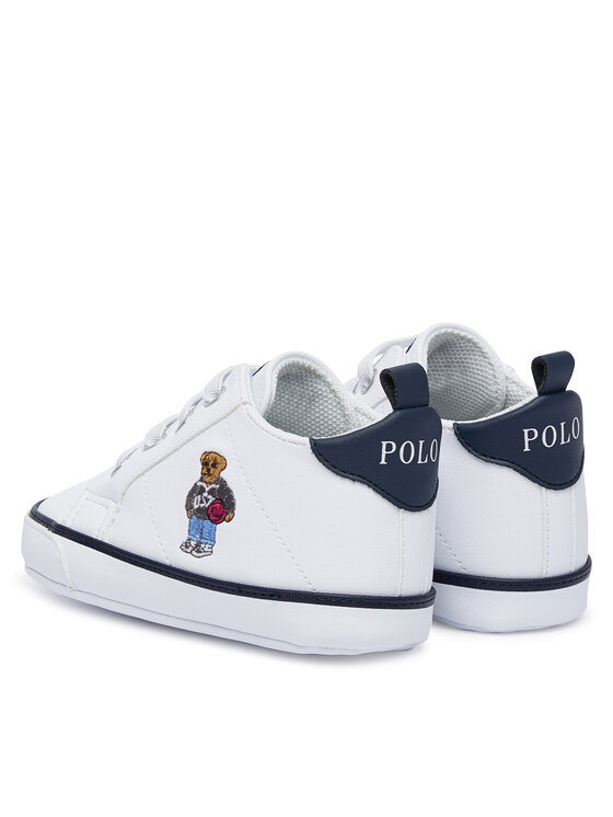 Polo Ralph Lauren Снікерcи Polo Ralph Lauren RL06180101 Білий
