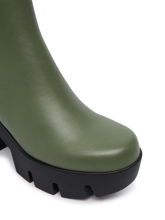 United Nude Ботильйони United Nude Grip Chelsea Mid V 1103390416 Хакі