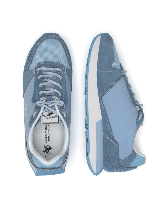 Beverly Hills Polo Club Sneakersy Beverly Hills Polo Club CRUZ MIX 2 Niebieski