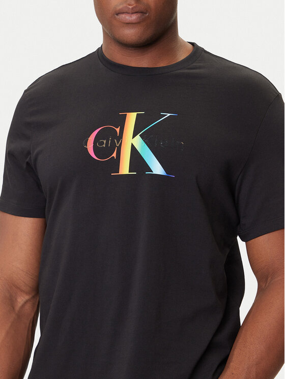 Calvin Klein Jeans Calvin Klein Jeans Marškinėliai Pride Graphic LV04RC800G Juoda Regular Fit