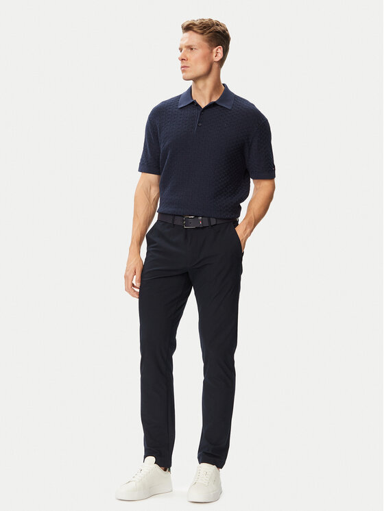 Tommy Hilfiger Tommy Hilfiger Polo MW0MW43246 Azul marino Regular Fit