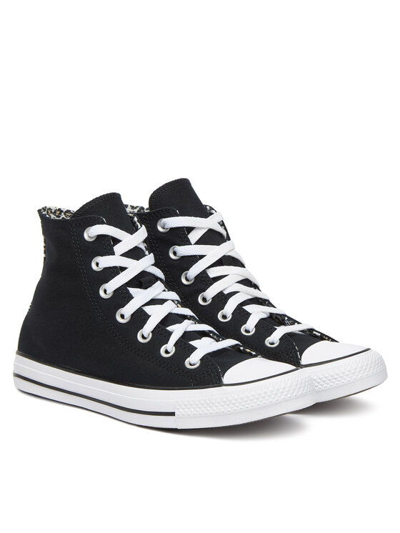 Converse Кеди Converse Chuck Taylor All Star Leopard A14940C Чорний
