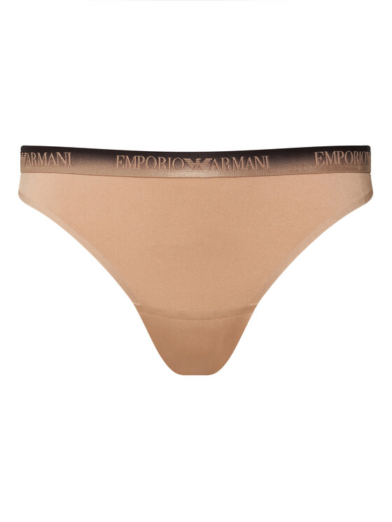 Emporio Armani Underwear Emporio Armani Underwear Σετ βραζιλιάνικα σλιπ EW000402 AF25572 U4134 Μπεζ