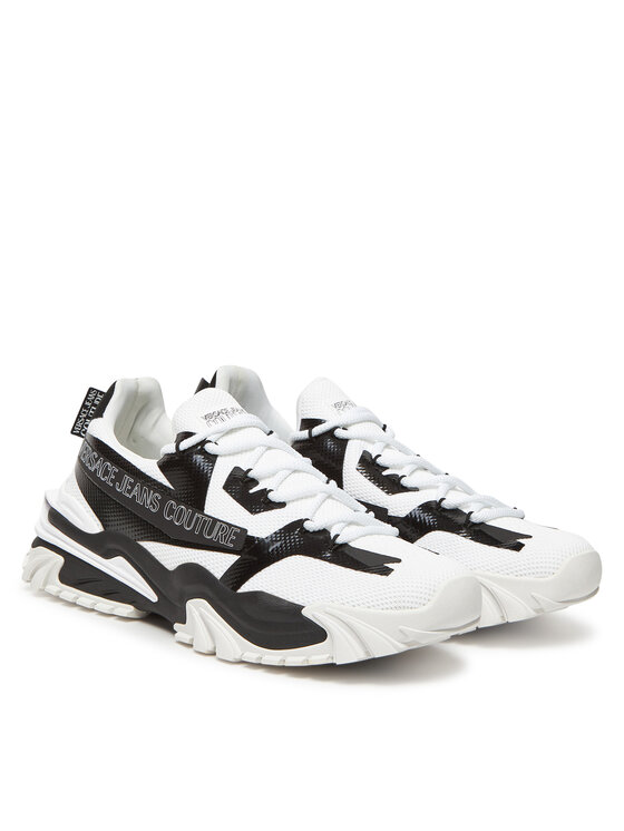 Versace Jeans Couture Sneakersy Versace Jeans Couture 78YA3SI8 Biały