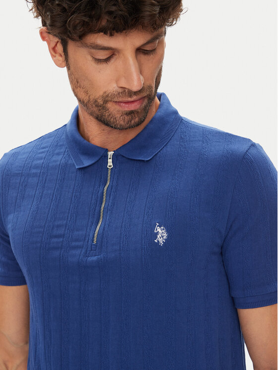 U.S. Polo Assn. U.S. Polo Assn. Поло MUP3992 Cиній Regular Fit