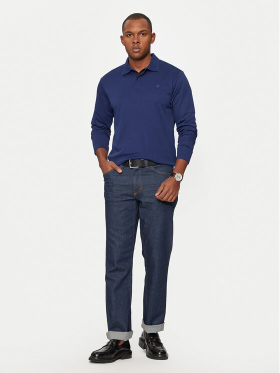 Jack & Jones Jack & Jones Поло Crodney 12259645 Голубий Regular Fit