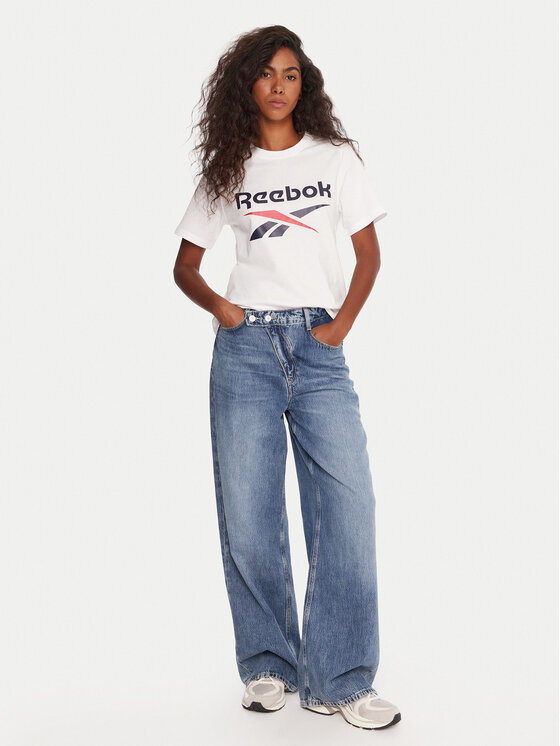Reebok Reebok Футболка RK25173CCW Білий Regular Fit