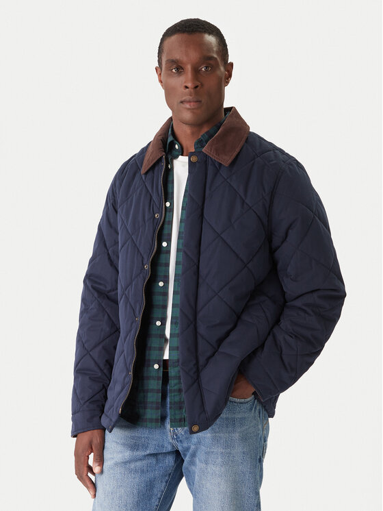 Hunter Hunter Átmeneti kabát Ardwell HARM0003252 Sötétkék Regular Fit