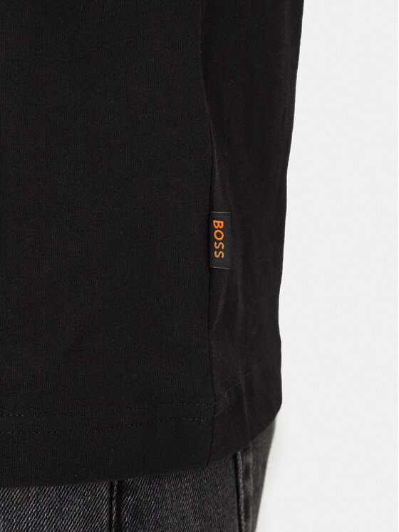 BOSS BOSS Camiseta Imprint 50556007 Negro Regular Fit