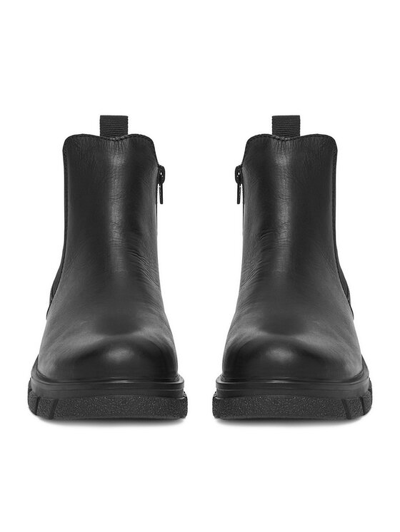 Rieker Kotníková obuv s elastickým prvkem Rieker Z9150-00 Černá