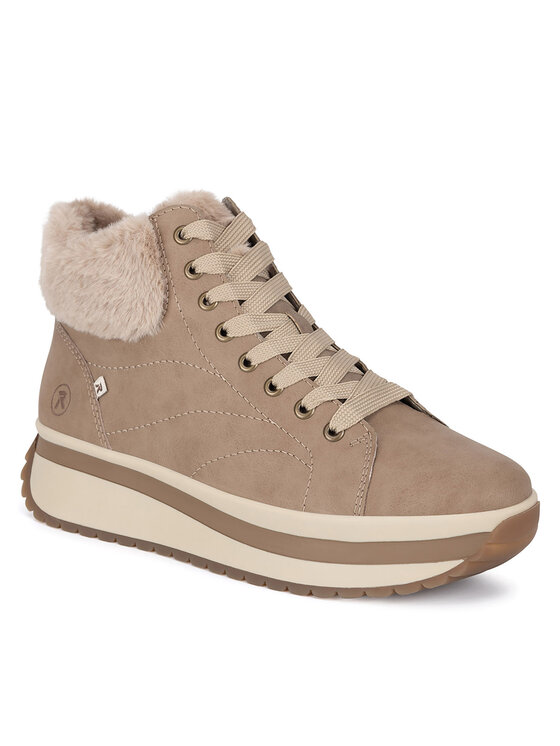 Rieker Revolution Lifestyle Gležnjarji Rieker Revolution Lifestyle W0961-20 Bež