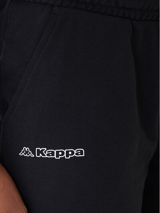 Kappa Kappa Pantaloncini sportivi Fefra 351K2RW Nero Regular Fit