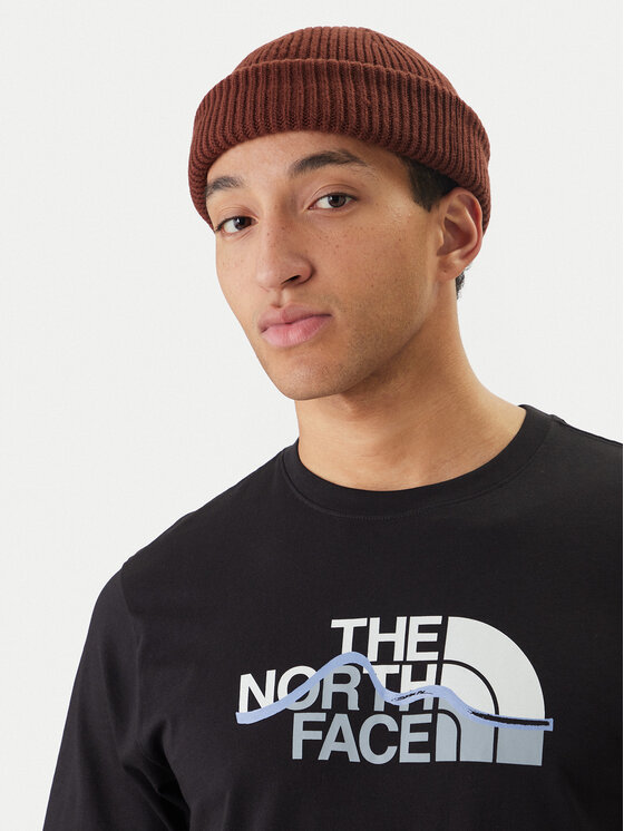 The North Face The North Face Camiseta Mountain Line NF0A8GUX Negro Regular Fit