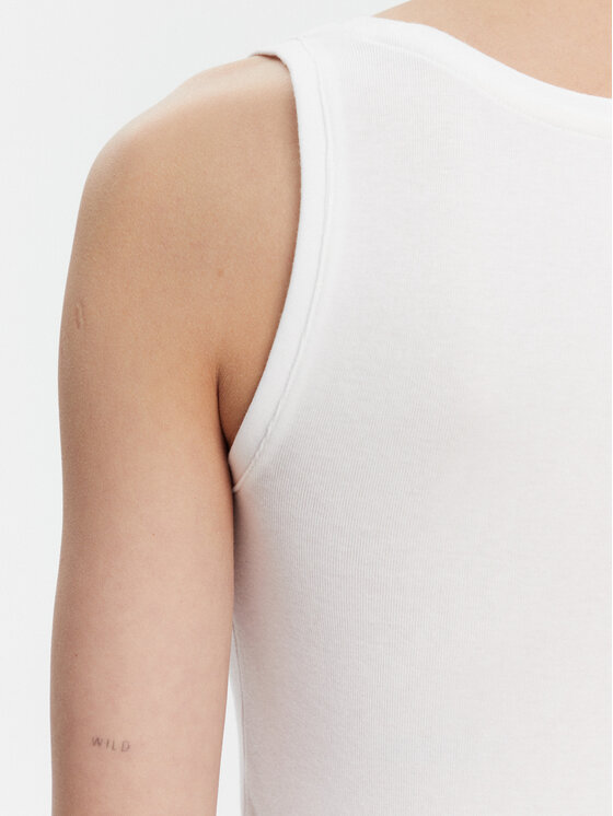 Gap Gap Marškinėliai 540670-02 Balta Slim Fit