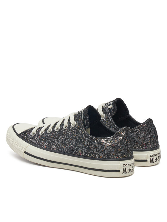 Converse Кеди Converse Chuck Taylor All Star Glitter A11138C 001 Чорний