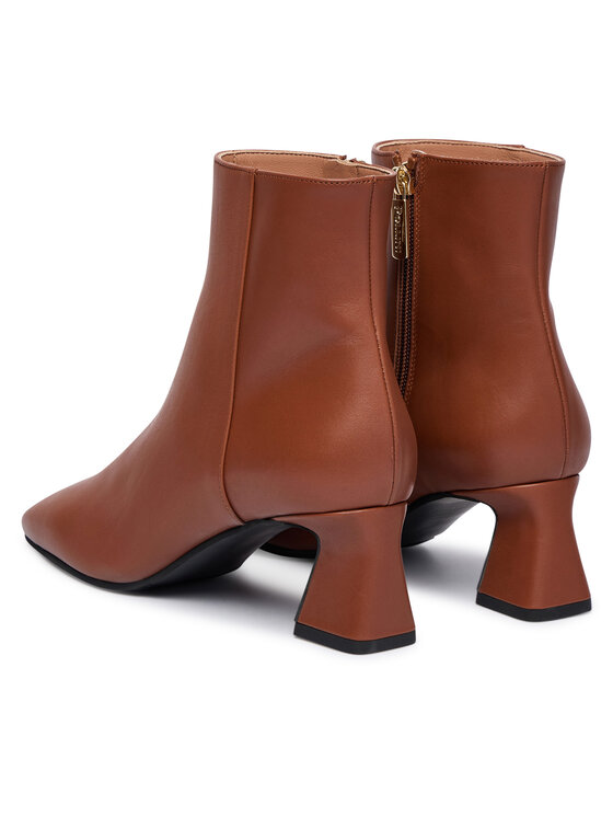 Pollini Členková obuv Pollini SA21045G0NTC0217 Hnedá