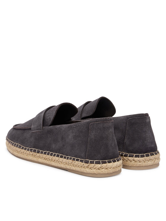 Calvin Klein Espadrilky Calvin Klein Espadrille Loafer Band Su HM0HM02072 Sivá