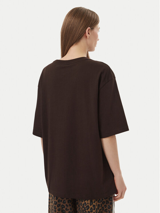 adidas adidas Camiseta Essentials Boyfriend LL0396 Marrón oscuro Regular Fit