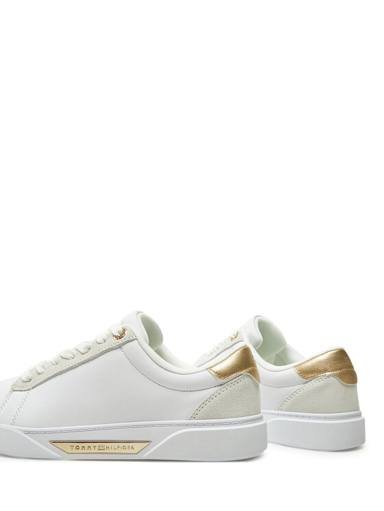 Tommy Hilfiger Superge Tommy Hilfiger Chic Court Sneaker FW0FW08382 Bela