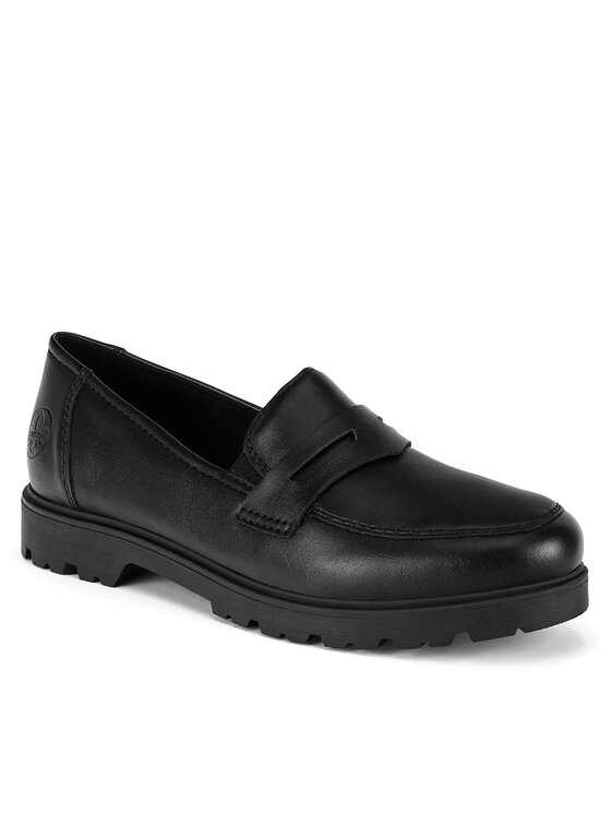 Rieker Mokasíny Rieker 45560-02 Černá