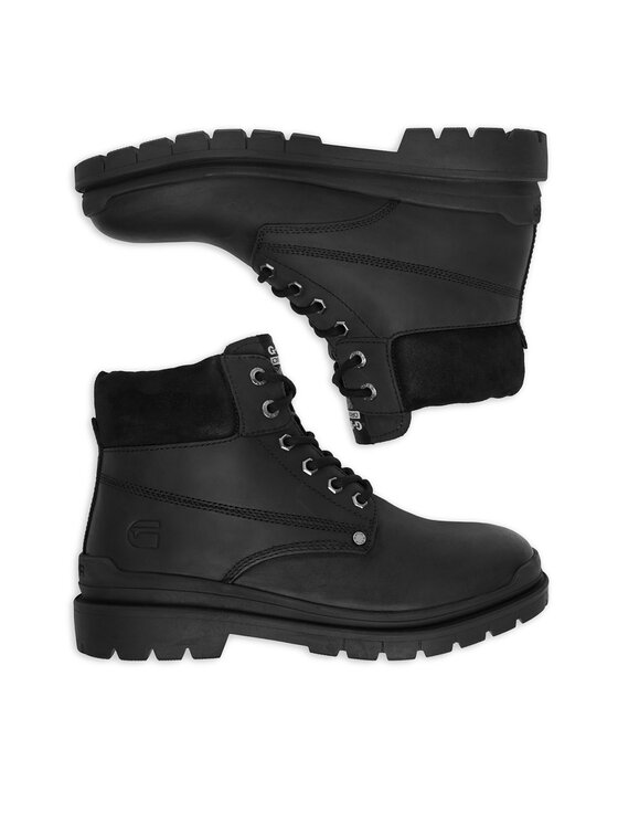 G-STAR Черевики G-Star Raw CEO-BLAKE-02 MI08 Чорний