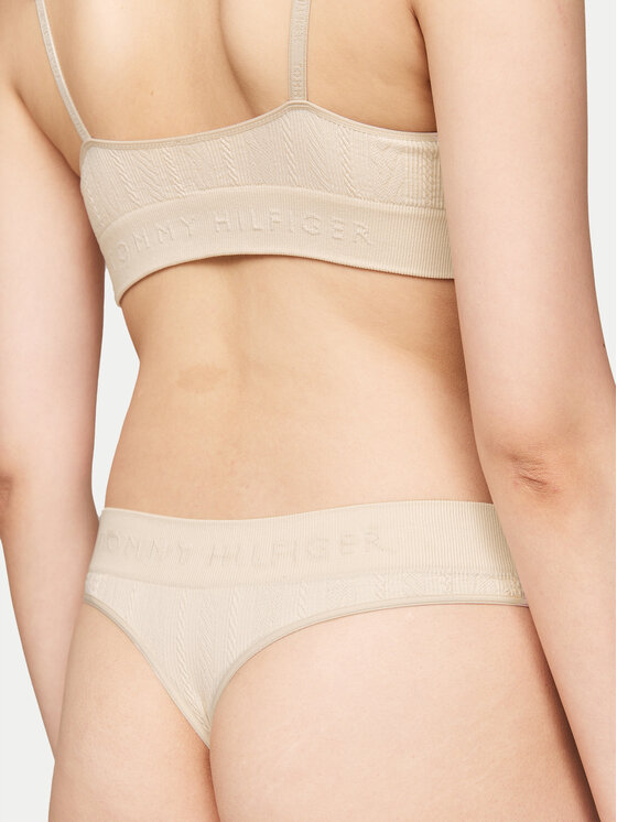 Tommy Hilfiger Tommy Hilfiger Tangas UW0UW05503 Beis