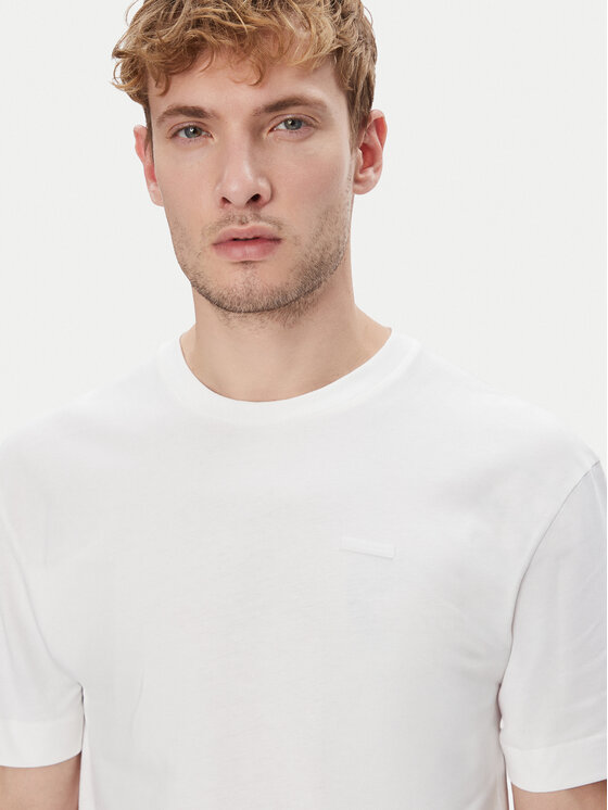 Calvin Klein Calvin Klein Marškinėliai K10K112749 Balta Comfort Fit