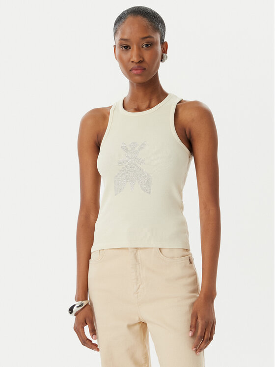 Patrizia Pepe Patrizia Pepe Top 8M1768/J373-W413 Beis Slim Fit