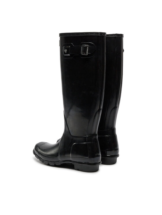 Hunter Гумові чоботи Hunter Original Gloss W23616 Чорний