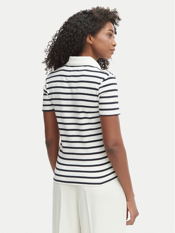 Tommy Hilfiger Tommy Hilfiger Polo WW0WW49252 Blanco Slim Fit