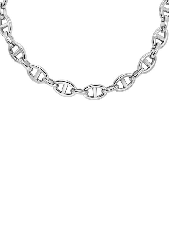 Fossil Колие Fossil Heritage D-Link JA7242040 Сребрист